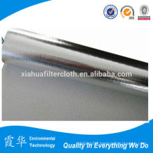 Coated membrane aluminum foil fiberglass cloth